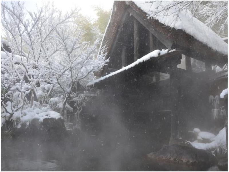 Ryokan Okunoyu Minamioguni Esterno foto
